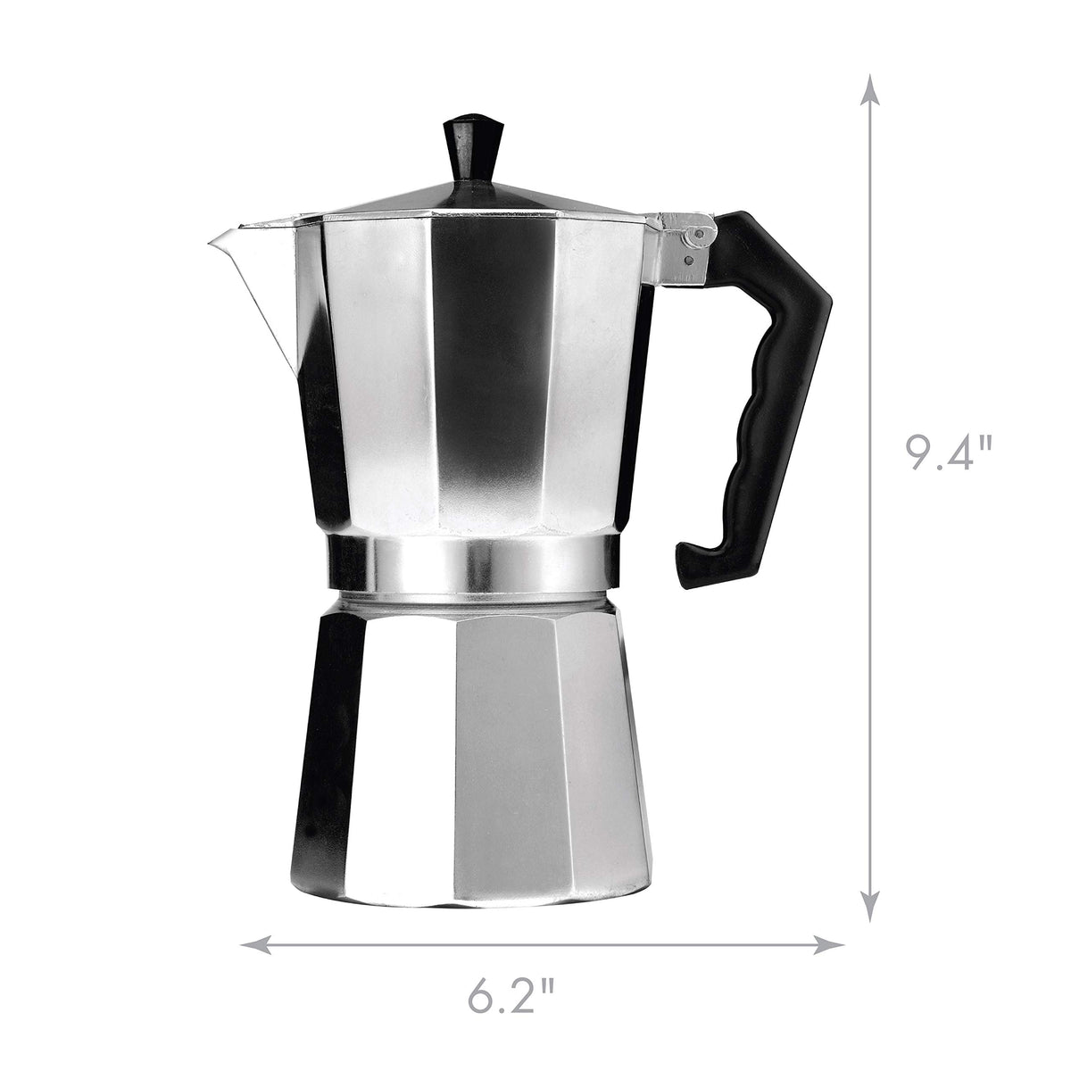 Primula Classic safety valve helps regulate pressure for steady extraction