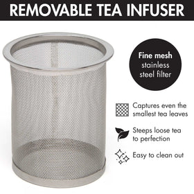 Primula stainless steel infuser filters loose leaf tea for clean pours