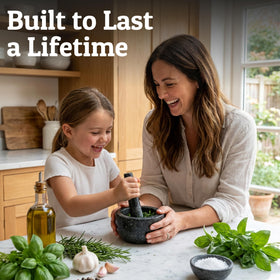 Priority Chef versatile tool ideal for guacamole, salsa, and pesto prep.
