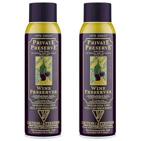 Private Preserve pack-2 front view for easy wine preservation at home.