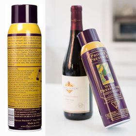 Private Preserve re-cork storage keeps wine protected with gas.