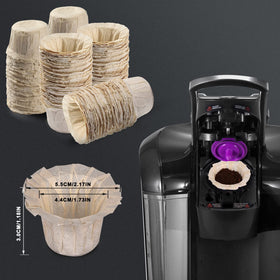 Pro Mael natural unbleached filter paper for pure taste