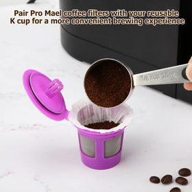 Pro Mael thin Keurig filter supports 1.0 and 2.0 without blowouts
