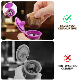 Pro Mael compatible with popular reusable K-Cups for versatile brewing.