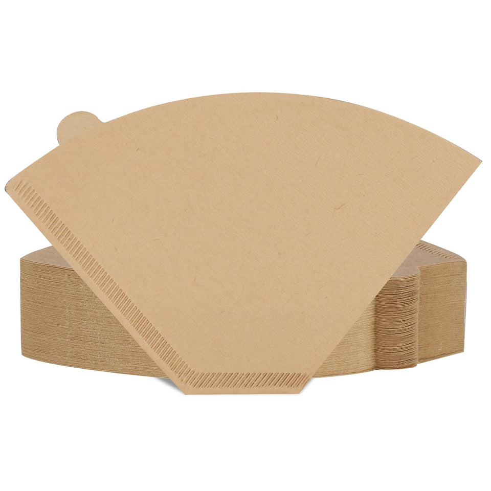 Prudiut No.4 coffee filter package for bulk daily brews in a carton.