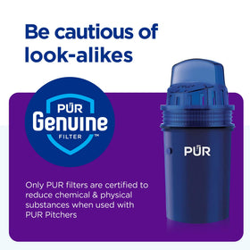 PUR Dishwasher-safe parts simplify cleaning after use.