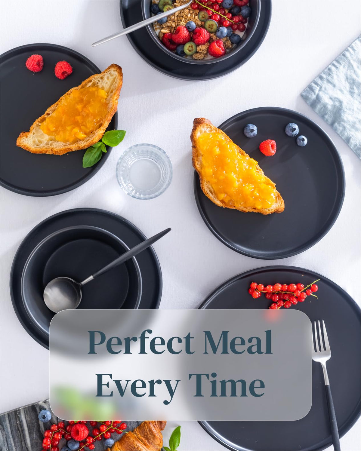 Pure Living Interior Design bowls for soups, cereals, and desserts with a sleek matte finish.