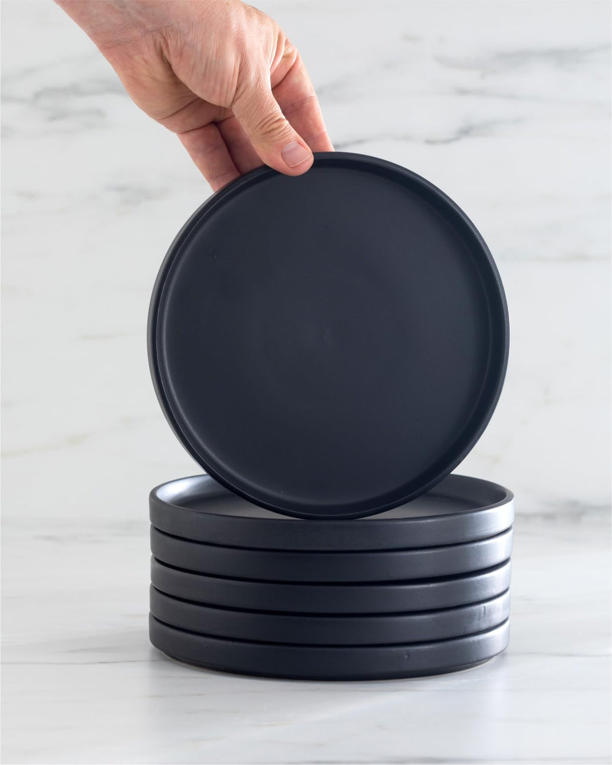 Pure Living interior design dishware is dishwasher safe for quick cleanup.