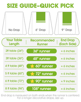 Pureegg Boho Table Runner uses natural materials with soft yet sturdy feel