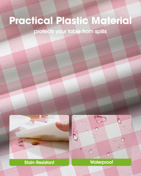 Pureegg 10-pack disposable tablecloths ready for quick cover