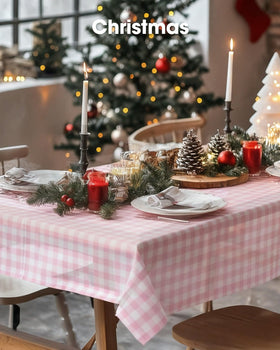 Pureegg easy cleanup single-use tablecloth ready for disposal