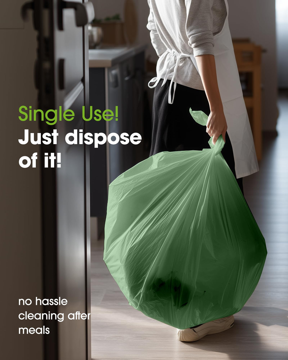 Pureegg easy cleanup spill-ready tablecloth saves time after meals and celebrations.