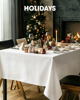 Pureegg rectangle tablecloth tear-resistant fabric designed for everyday use
