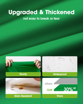 Pureegg disposable tablecloth pack of 12 for multiple events