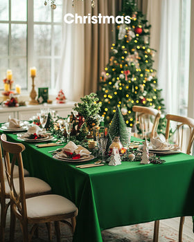 Pureegg easy cleanup after events with disposable tablecloths