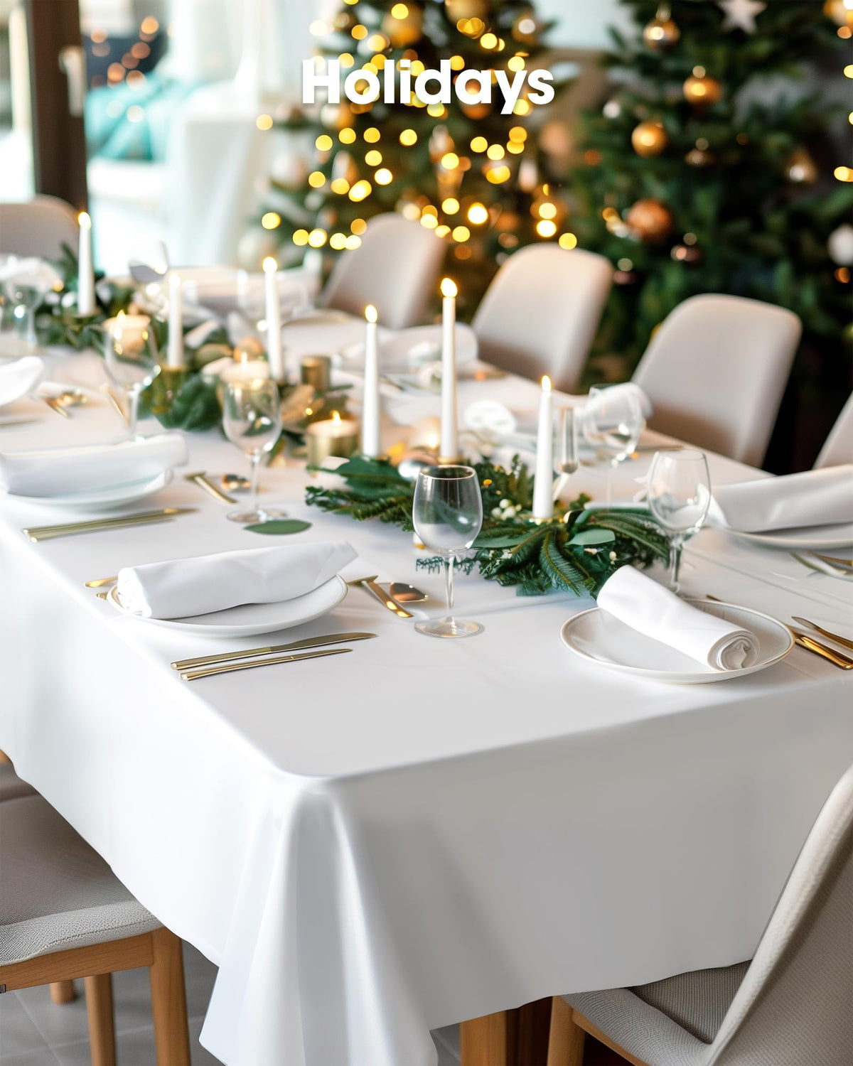 Pureegg tablecloth is ideal for parties, weddings, picnics and more.
