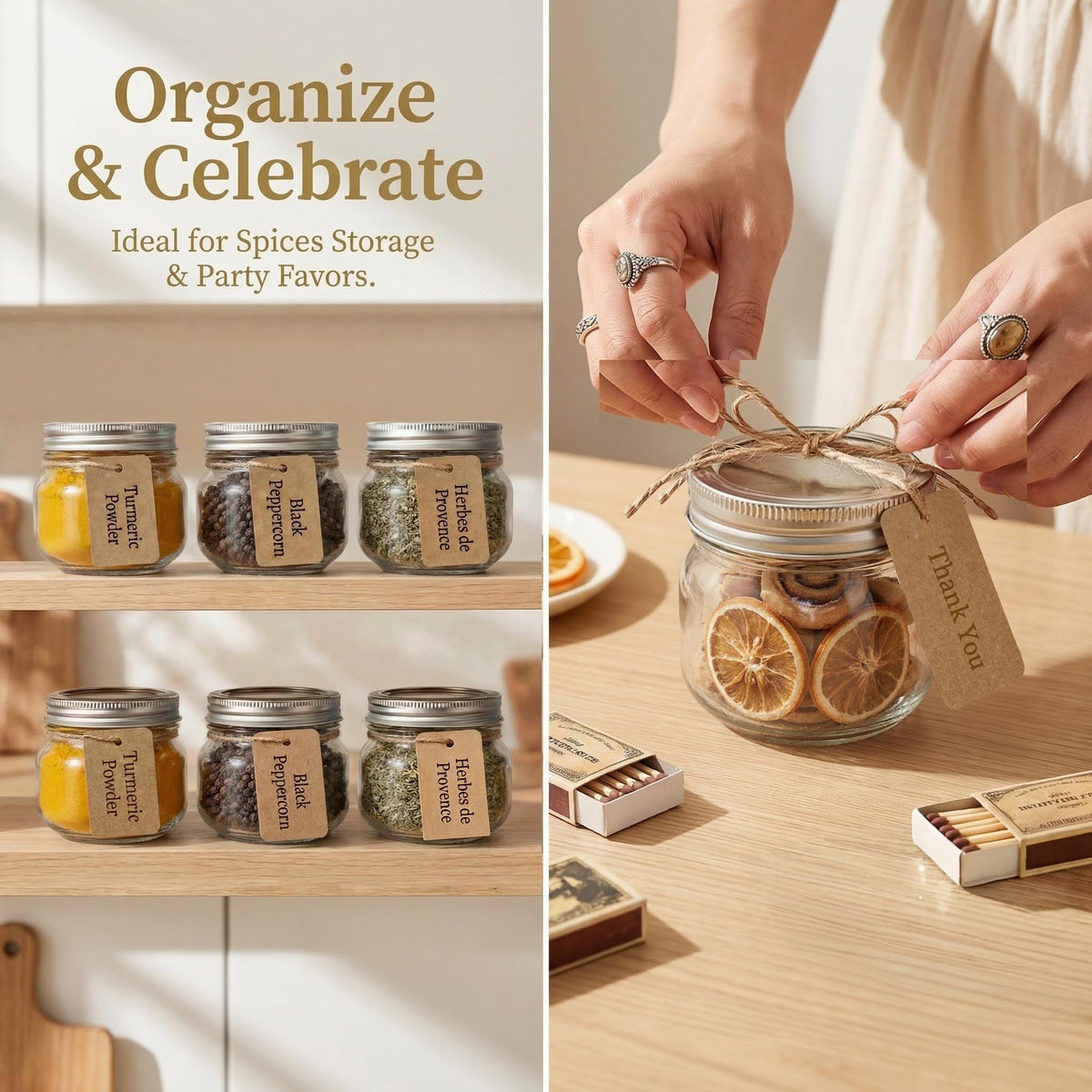 PUSKMAY wide-mouth opening enables quick, mess-free filling.