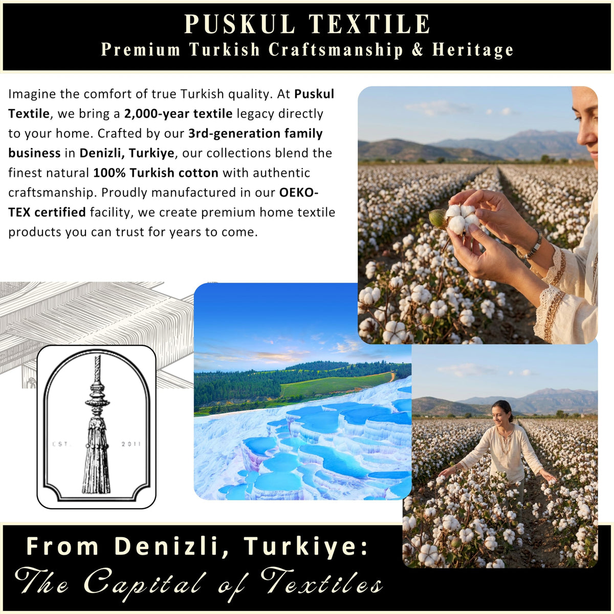 Puskul machine-washable design simplifies care at home.