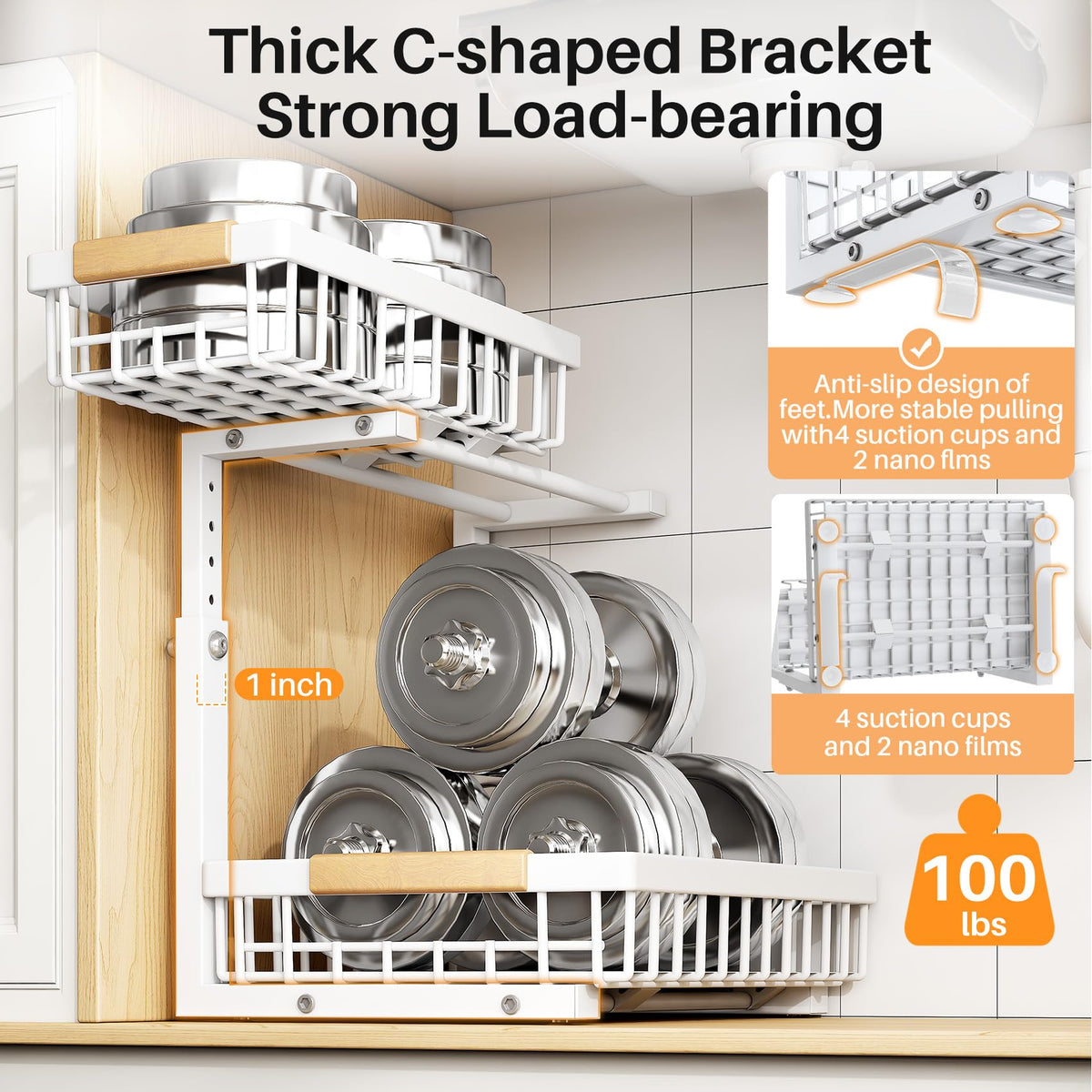 PXRACK thickened steel construction conveys sturdy storage