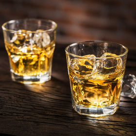 QAPPDA bar glasses featuring durable, weighted base