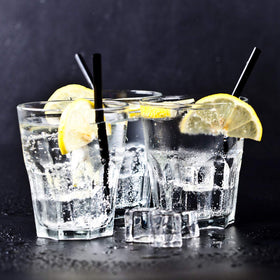 QAPPDA stackable whiskey glasses save cabinet space