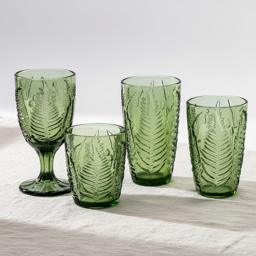 QELVIO each glass bears unique hand-pressed character