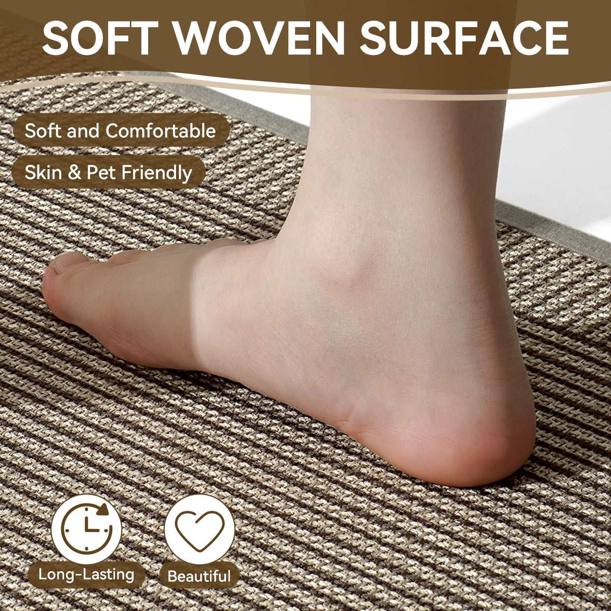QiCaiJia mats machine-washable design ready for easy cleaning after spills