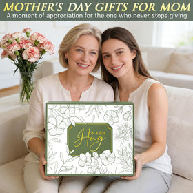 Qinline Mother’s Day basket tumbler with flip straw lid ideal for hydrating on the go.