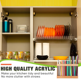 Qinyoung compact design fits small spaces on counters and shelves