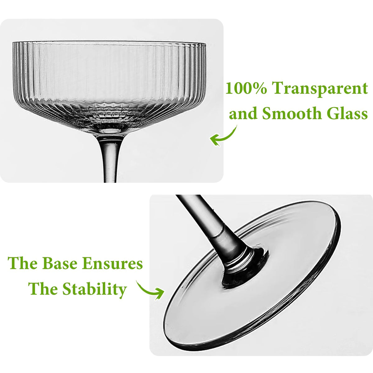 Qipecedm holiday gift glasses presented in secure packaging.