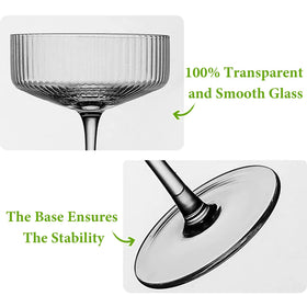 Qipecedm holiday gift glasses presented in secure packaging.