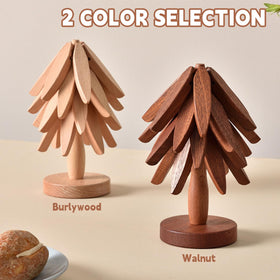 QIYLQE tree-shaped decorative trivet adds style while protecting tabletops.