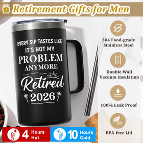 Qtencas retirement mug cup brush ensures thorough cleaning after use