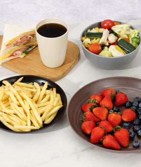 Quatish durable dishware withstands toddler use for family meals.