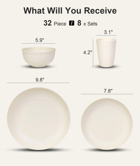 Quatish unbreakable dinnerware for camping; durable and safe around kids.