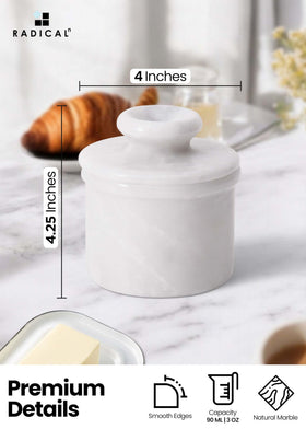 Radicaln Kitchen decor butter keeper enhances counter aesthetics