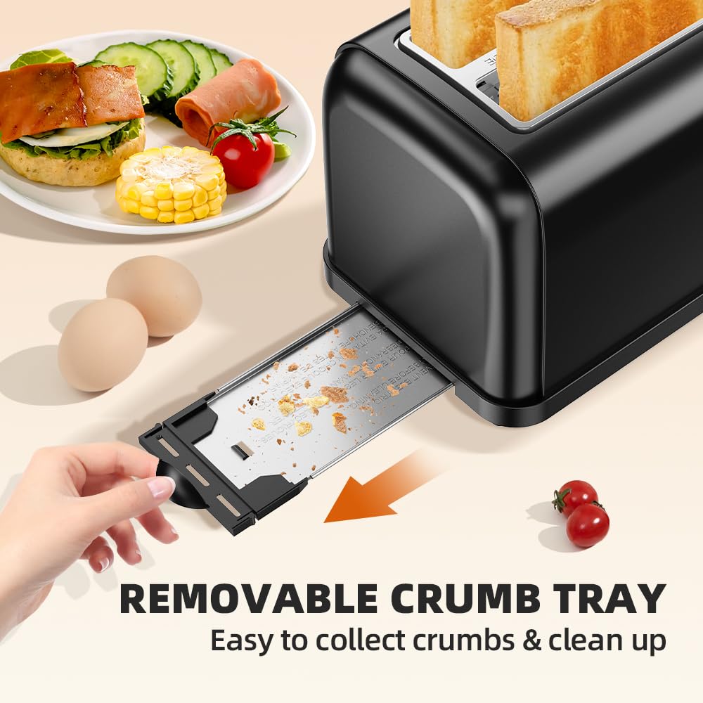 RAMJOY under-base cord storage keeps countertops tidy and organized.