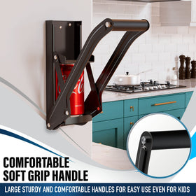 RamPro compact design reduces clutter and saves garage or kitchen space.