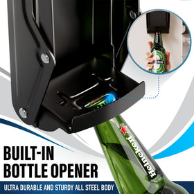 RamPro heavy-duty 16-gauge steel body delivers durable performance.