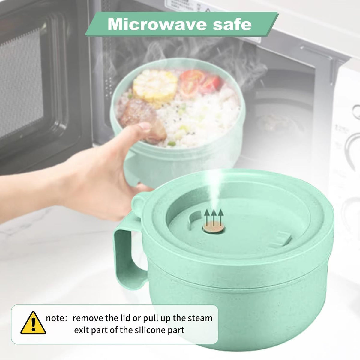 Rarapop portable meal bowl is ideal for picnics and travel.