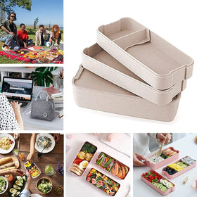 Rarapop integrated utensils in lid for convenient eating anywhere