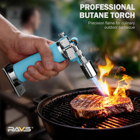 RAVS blue piezo-ignition ensures quick ignition for rapid cooking tasks