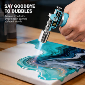 RAVS blue refill-adapters enable quick nozzle extension and venting during refills