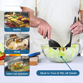 RayPard 9-4inch tong with secure lock for easy serving