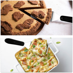 RCMo brownie and lasagna spatula with a solid blade for slicing and serving.