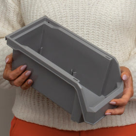 ReadySpace nesting design saves space when bins are not in use