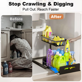 REALINN metal frame supports up to 50 lbs with durable coating