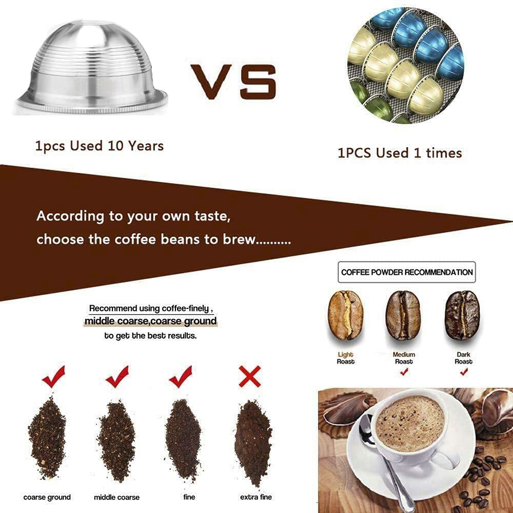 Brush included for quick cleaning after each brew.