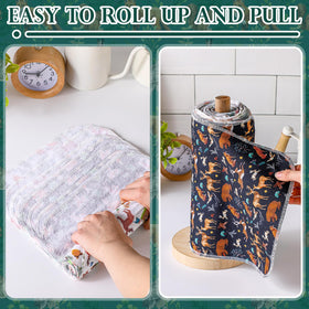 Redbaker washable napkins reduce waste and messes.