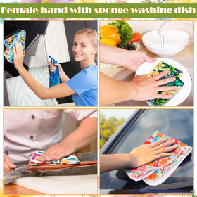 Redbaker washable paper towels absorb spills effectively in busy kitchens.